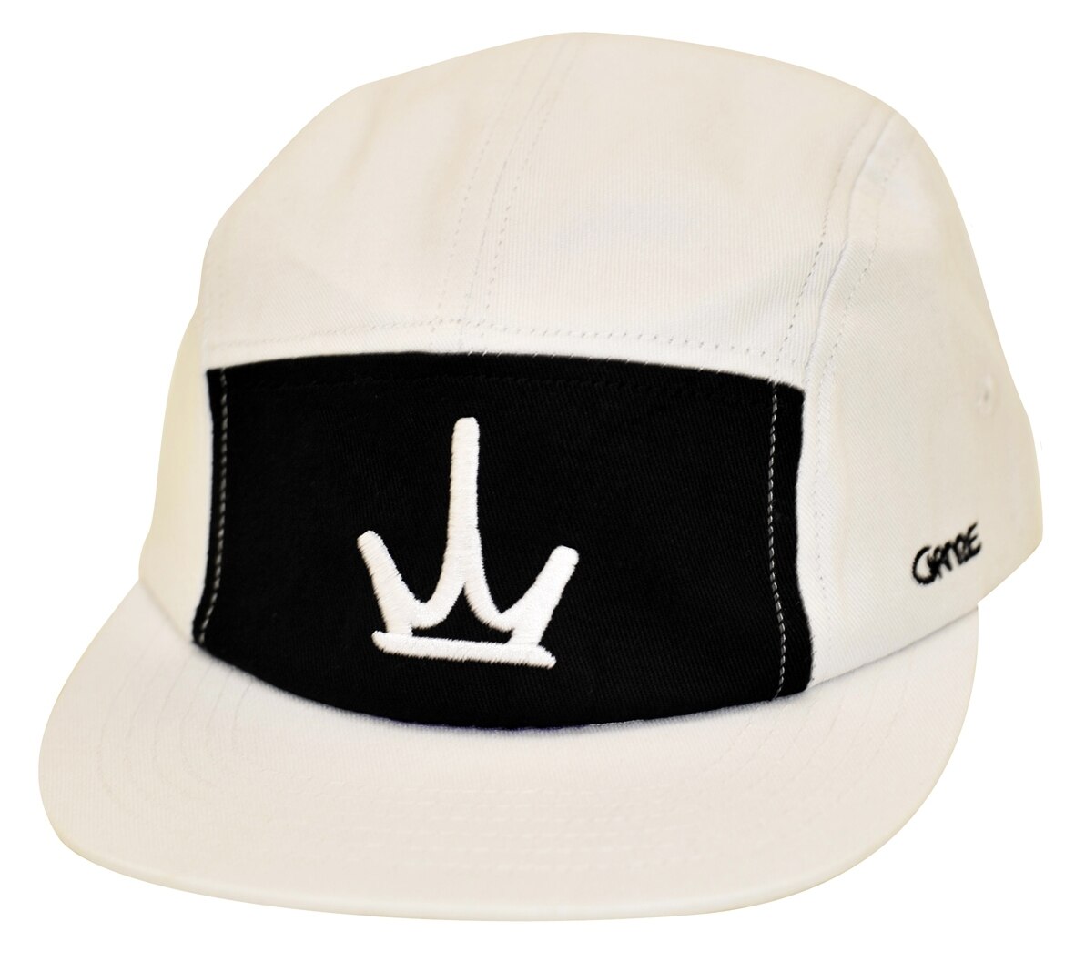 Emperor | 5 Panel | White | Cap | Hat | Crown | Streetwear